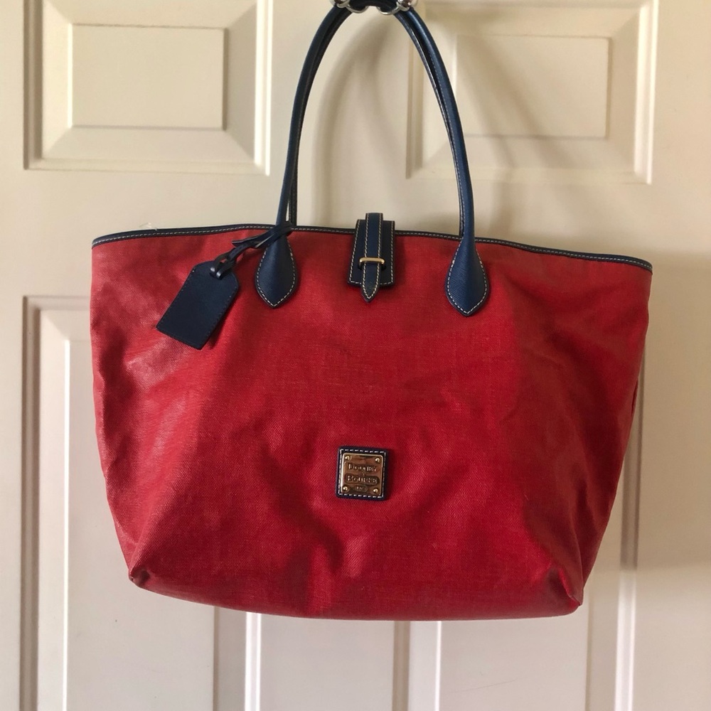 Dooney & Bourke Red Tote Bag